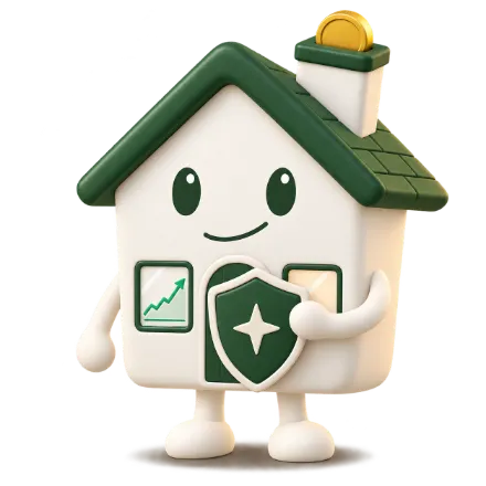 Hoomito protegiendo los datos del hogar con un escudo