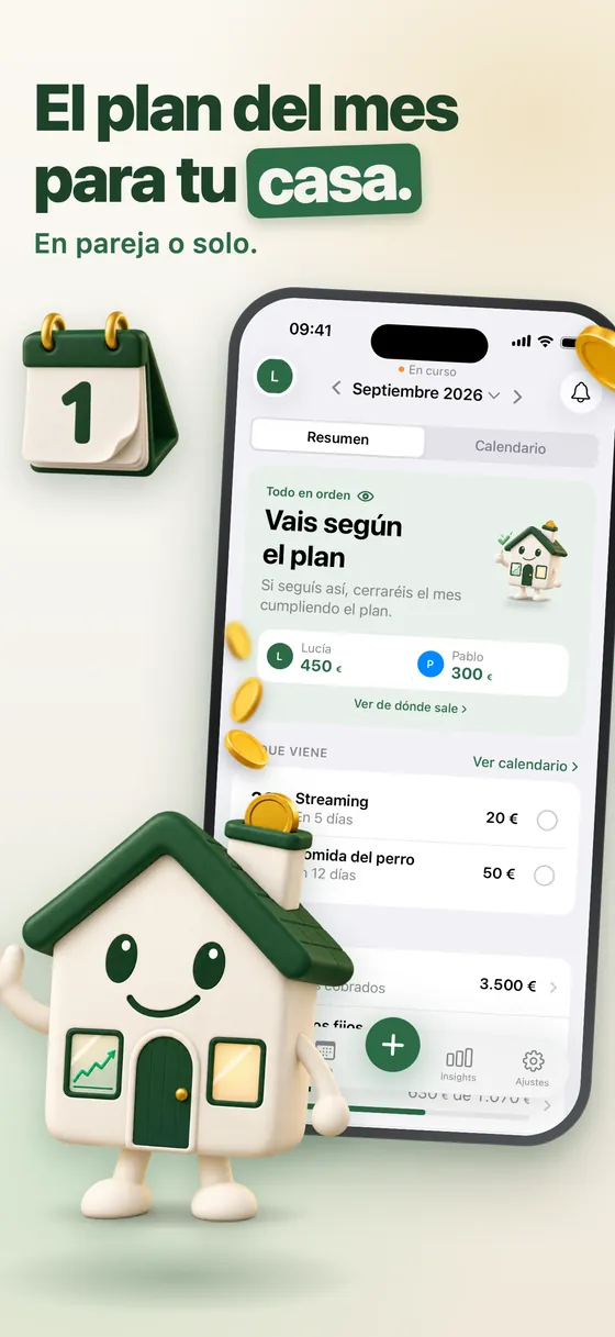 Hoomi · El plan del mes para tu casa